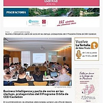 Business Intelligence y pacto de socios en las startups, protagonistas del II Programa rbita de CEEI Castelln